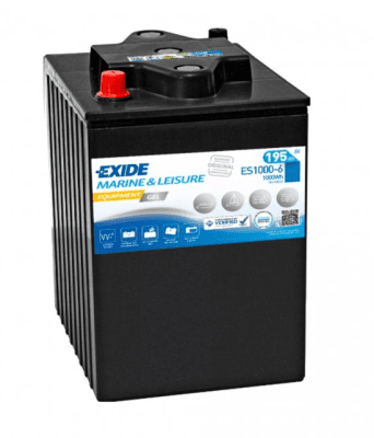 Trakční baterie Exide Equipment GEL 6V, 195Ah, ES1000-6