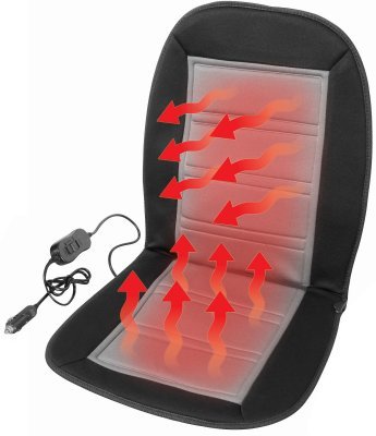 Compass potah sedadla vyhřívaný s termostatem 12v ladder šedý