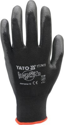 Pracovní rukavice nylon/PU 10" YATO