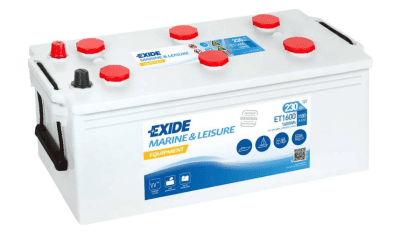 Trakční baterie Exide Equipment 12V, 230Ah, ET1600