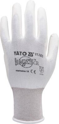 Pracovní rukavice nylon/PU YATO