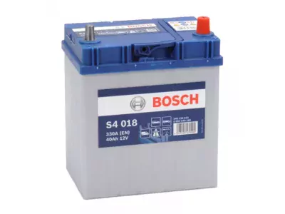 Autobaterie Bosch S4, 12V, 40Ah, 330A, S4 018