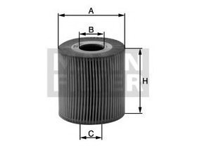 Olejový filtr MANN-FILTER HU 7010 z