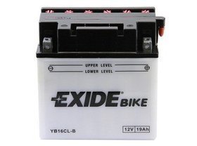 Motobaterie Exide Bike Conventional 12V, 19Ah, EB16CL-B