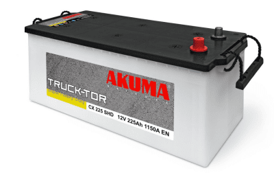 Autobaterie Akuma Truck-Tor Super Heavy Duty 12V, 225Ah, 1150A, CX 225 SHD