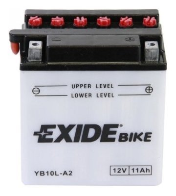 Motobaterie Exide Bike Conventional 12V, 11Ah, EB10L-A2