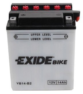 Motobaterie Exide Bike Conventional 12V, 14Ah, EB14-B2