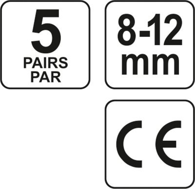Chrániče sluchu 22db YATO 5 párů