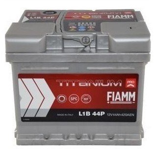 Autobaterie Fiamm Titanium PRO 12V, 44Ah, 420A, L1B 44P