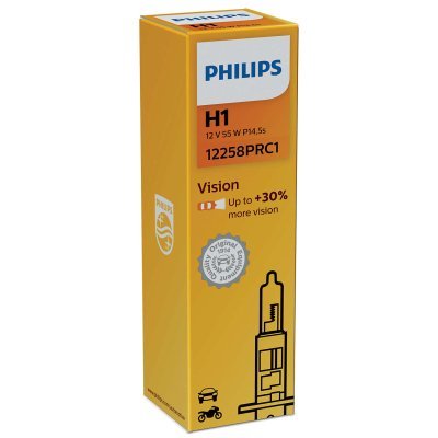 Žárovka Philips H1, Vision 12258PRC1