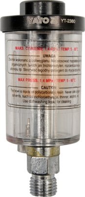 Yato Filtr vzduchu 1/4", max 1,4MPa