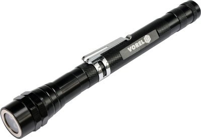 Držák magnetický ohebný teleskopický Vorel s LED světlem 565mm