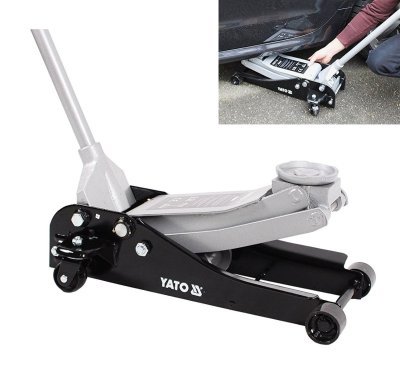 Zvedák pojízdný hydraulický Yato 2,5t pístový