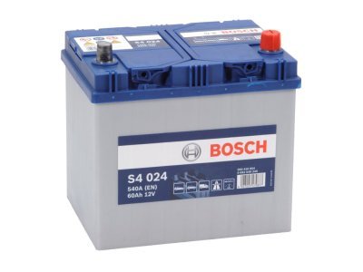 Autobaterie Bosch S4, 12V, 60Ah, 540A, S4 024