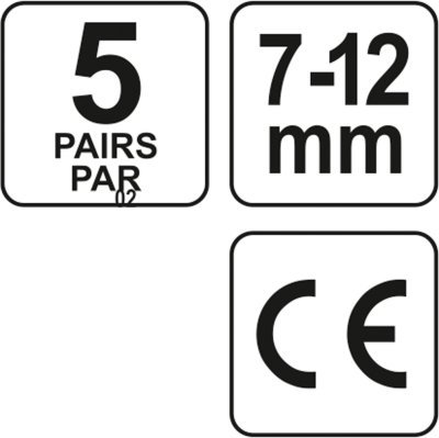 Chrániče sluchu 33db YATO 5 párů