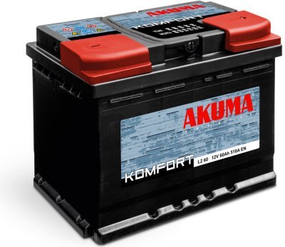 Autobaterie Akuma Komfort 12V, 110Ah, 950A, L6 110
