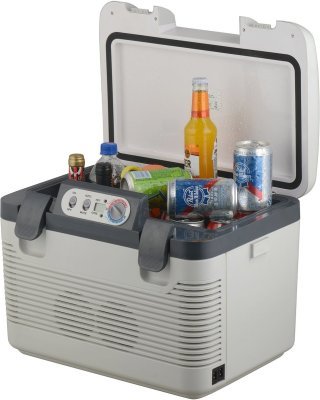 Autolednička chladicí box Compass 19l 12/24/220V double