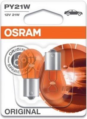 Žárovka Osram PY21W, Original 7507-02B