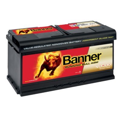 Autobaterie Banner Running Bull AGM 12V, 92Ah, 850A, 592 01