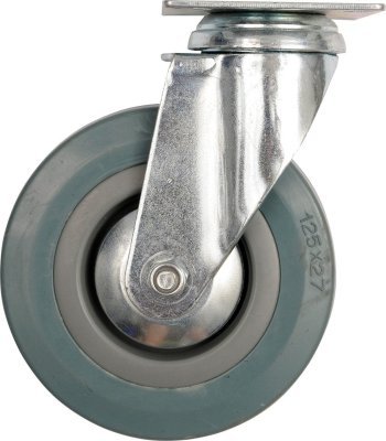 Vorel kolečko otočné, gumové 20kg 50/16/72mm TO-87361