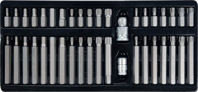 Sada bitů YATO imbus torx spline 40 kusů