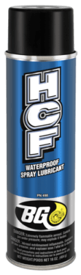 BG 498 HCF Waterproof Spray Lubricant, 454g