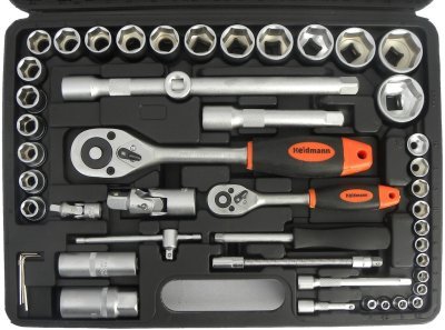Gola sada 1/4" a 1/2", pro hobby využití, 94 kusů GEKO G10150