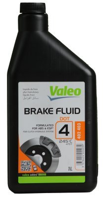 Brzdová kapalina VALEO DOT4, 1L
