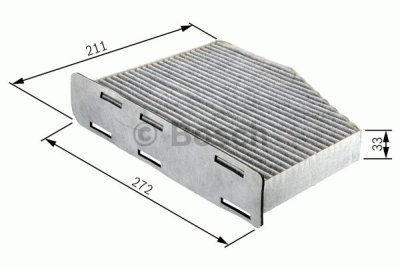 Kabinový filtr Bosch 1 987 432 397