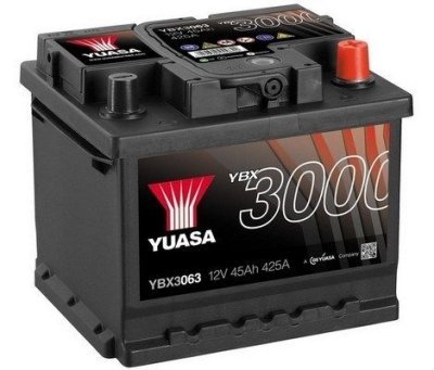 Autobaterie Yuasa YBX3000 SMF 12V, 45Ah, 440A, YBX3063