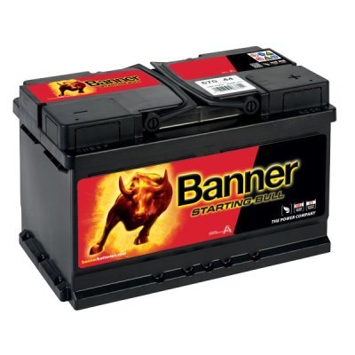 Autobaterie Banner Starting Bull 12V, 70Ah, 640A, 570 44