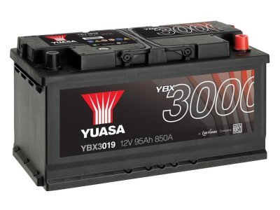 Autobaterie Yuasa YBX3000 SMF 12V, 95Ah, 850A, YBX3019