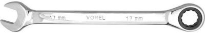Vorel klíč očkoplochý ráčnový 10 mm crv TO-52652