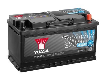 Autobaterie Yuasa YBX9000 AGM 12V, 95Ah, 850A, YBX9019