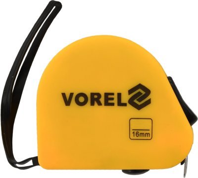 Vorel metr svinovací 5 m x 16 mm žlutý TO-10135