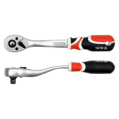 Yato Ráčna 3/8" 200 mm vyhnutá
