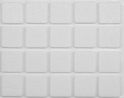 Vorel podložka samolepící pod nábytek 20x20 mm TO-74841
