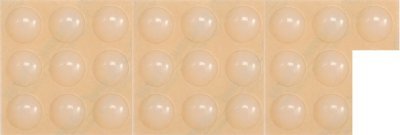 Vorel podložka samolepící pod nábytek 8mm, 25ks TO-74910