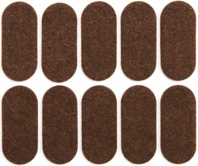 Vorel podložka samolepící pod nábytek 20 x 45 mm 10 ks TO-74866