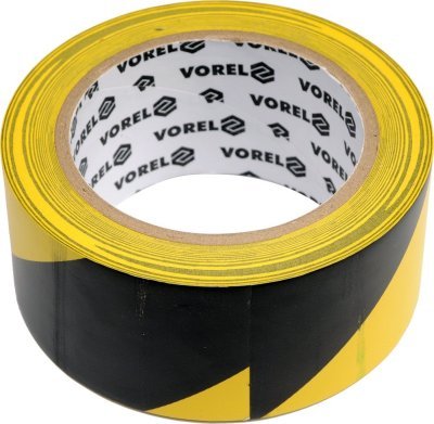 Vorel páska výstražná černožlutá 48 mm x 33 m TO-75231