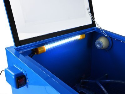 Pískovací box, pískovačka, objem 90 litrů, s příslušenstvím GEKO G02021