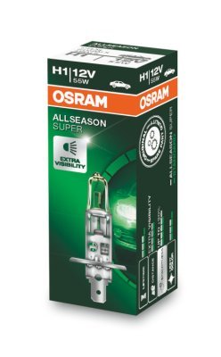 Žárovka Osram H1, Allseason Super 64150ALS