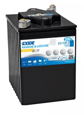 Trakční baterie Exide Equipment GEL 6V, 200Ah, ES1100-6