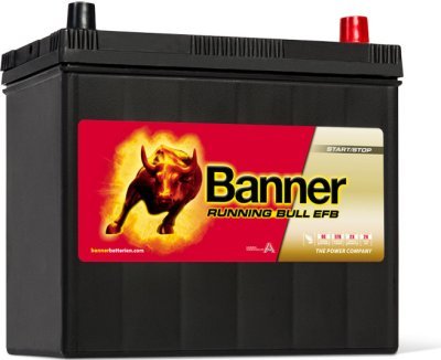 Autobaterie Banner Running Bull EFB 12V, 55Ah, 460A, 555 15