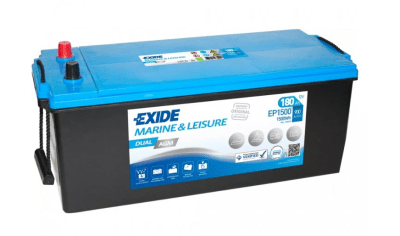 Baterie Exide Marine & Leisure Dual AGM 12V, 180Ah, 900A, EP1500