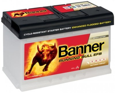 Autobaterie Banner Running Bull EFB 12V, 70Ah, 660A, 570 11
