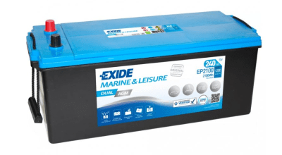 Baterie Exide Marine & Leisure Dual AGM 12V, 240Ah, 1200A, EP2100