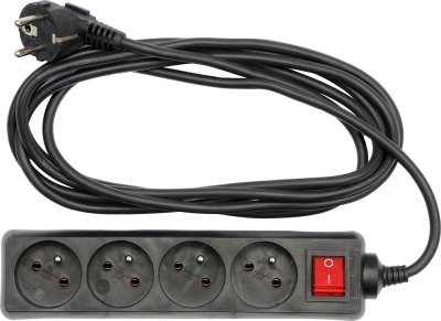 Vorel kabel prodlužovací 3 m vypínač 4 zásuvky TO-72631