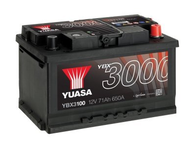 Autobaterie Yuasa YBX3000 SMF 12V, 71Ah, 680A, YBX3100
