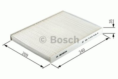 Kabinový filtr Bosch 1 987 432 409